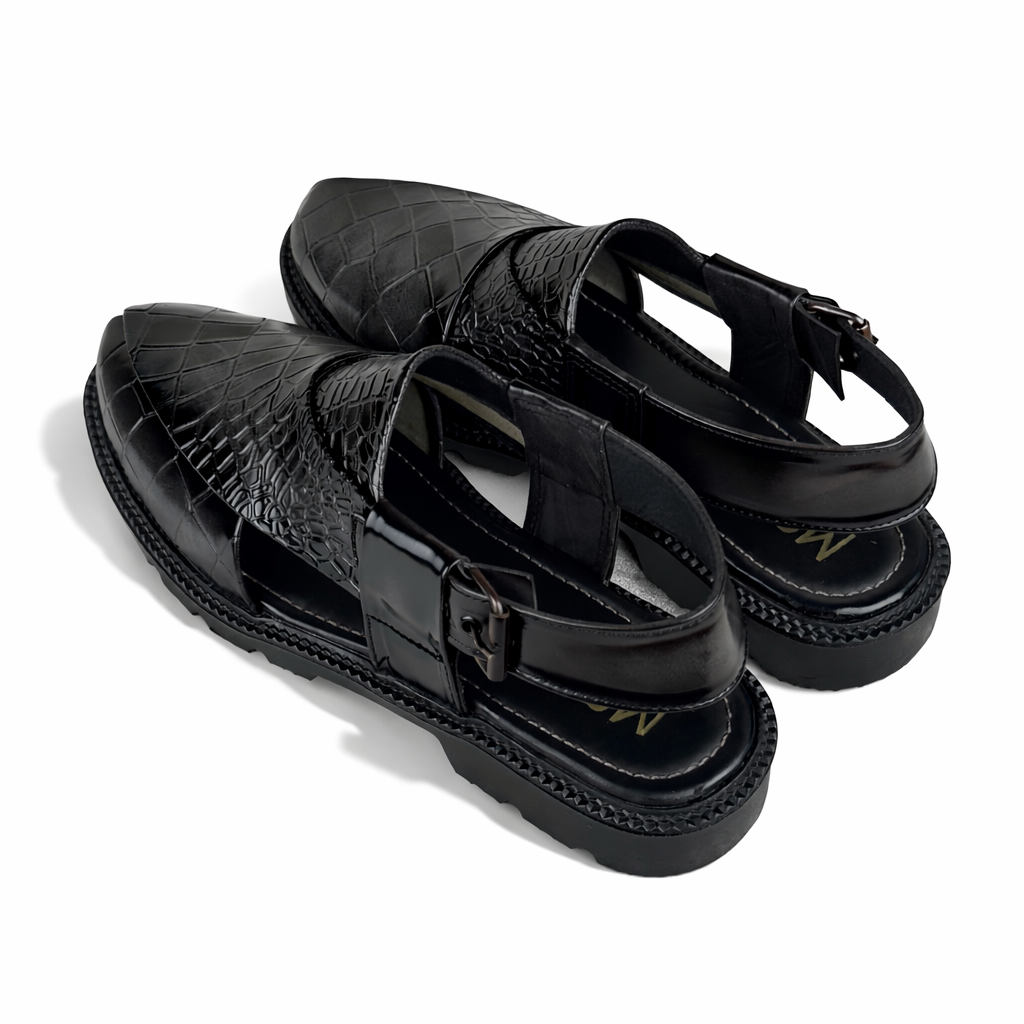 HIGH SOLE PESH - CROC GREY - 5025