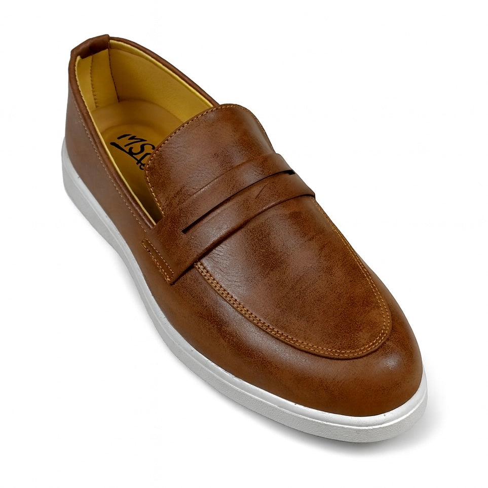 BROWN MEDICATED LOAFER