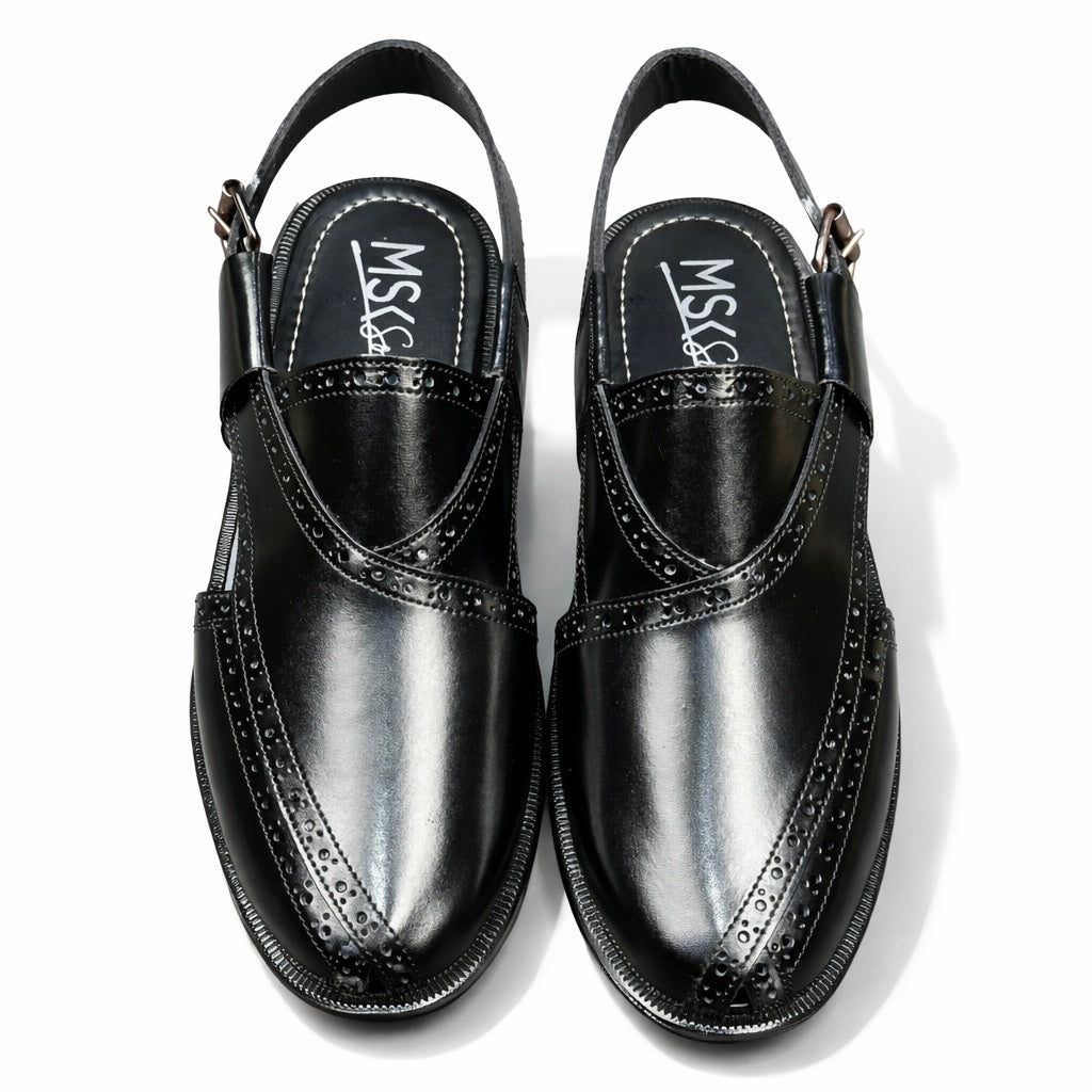 BLACK BROGUE PESH - 8063