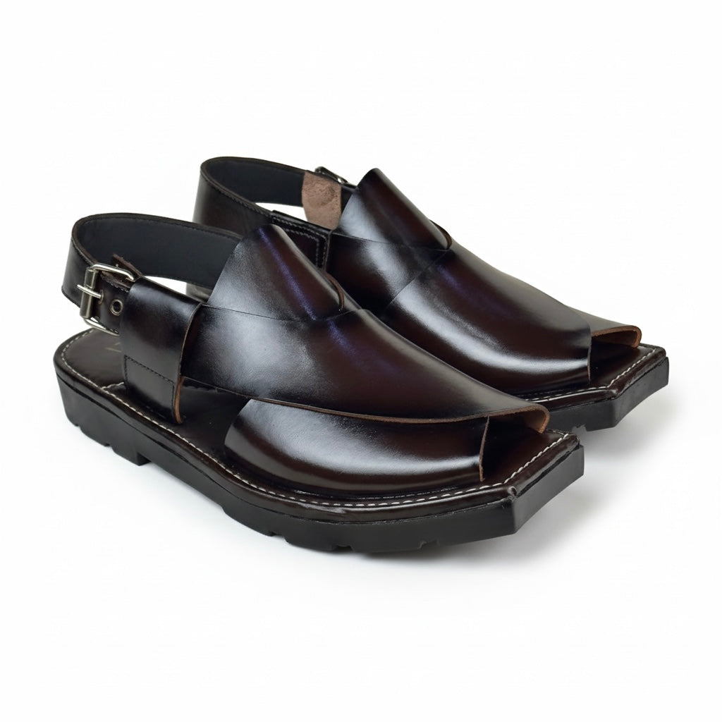 DARK BROWN KAPTAN - 2160