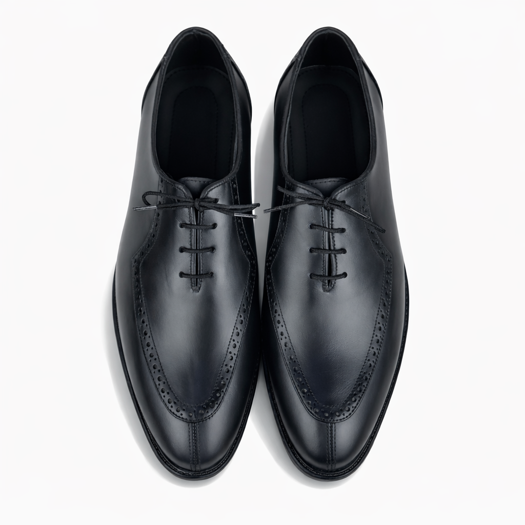 BLACK BROGUE OXFORD
