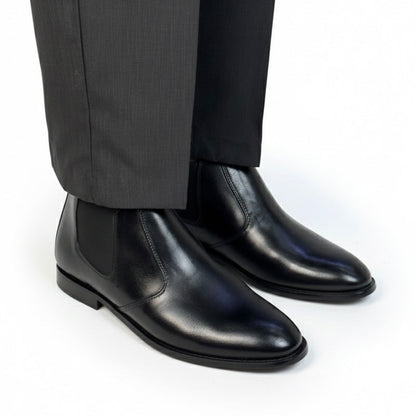 BLACK CHELSEA BOOT PURE LEATHER
