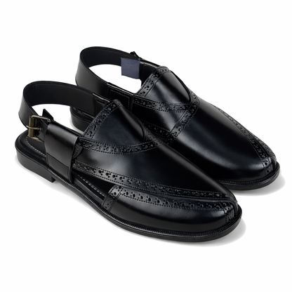 BLACK BROGUE PESH - 8063