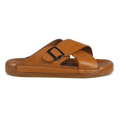 MEDICATED SLIPPER X - CAMEL BROWN