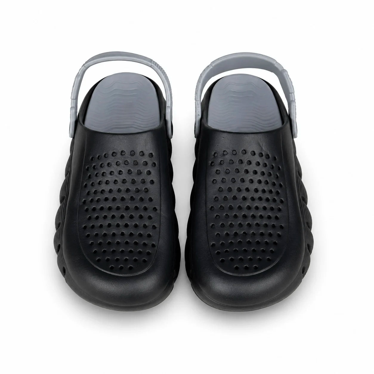 CROCS BLACK - SILVER