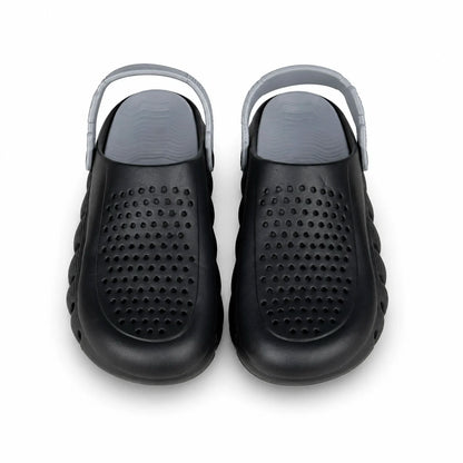 CROCS BLACK - SILVER