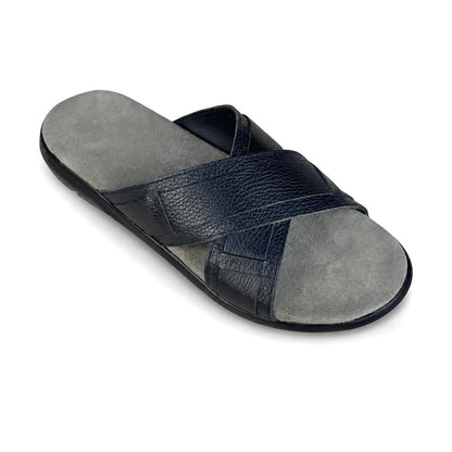 BLACK SLIPPER X - SUEDE INSOLE