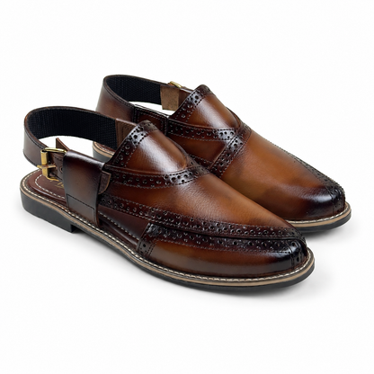 STITCH SOLE - COMMANDO BROGUE - 8163