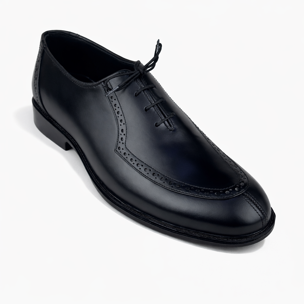 BLACK BROGUE OXFORD