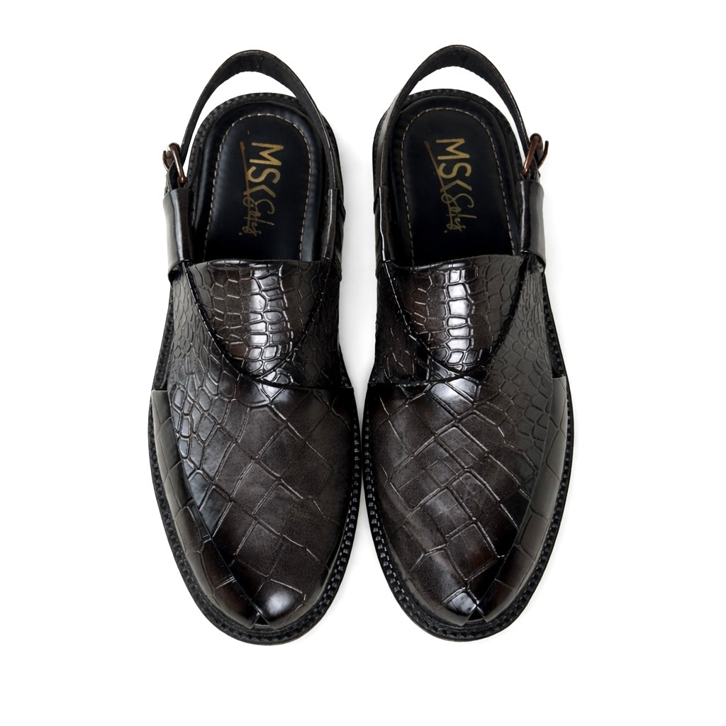 HIGH SOLE PESH - CROC GREY - 5025