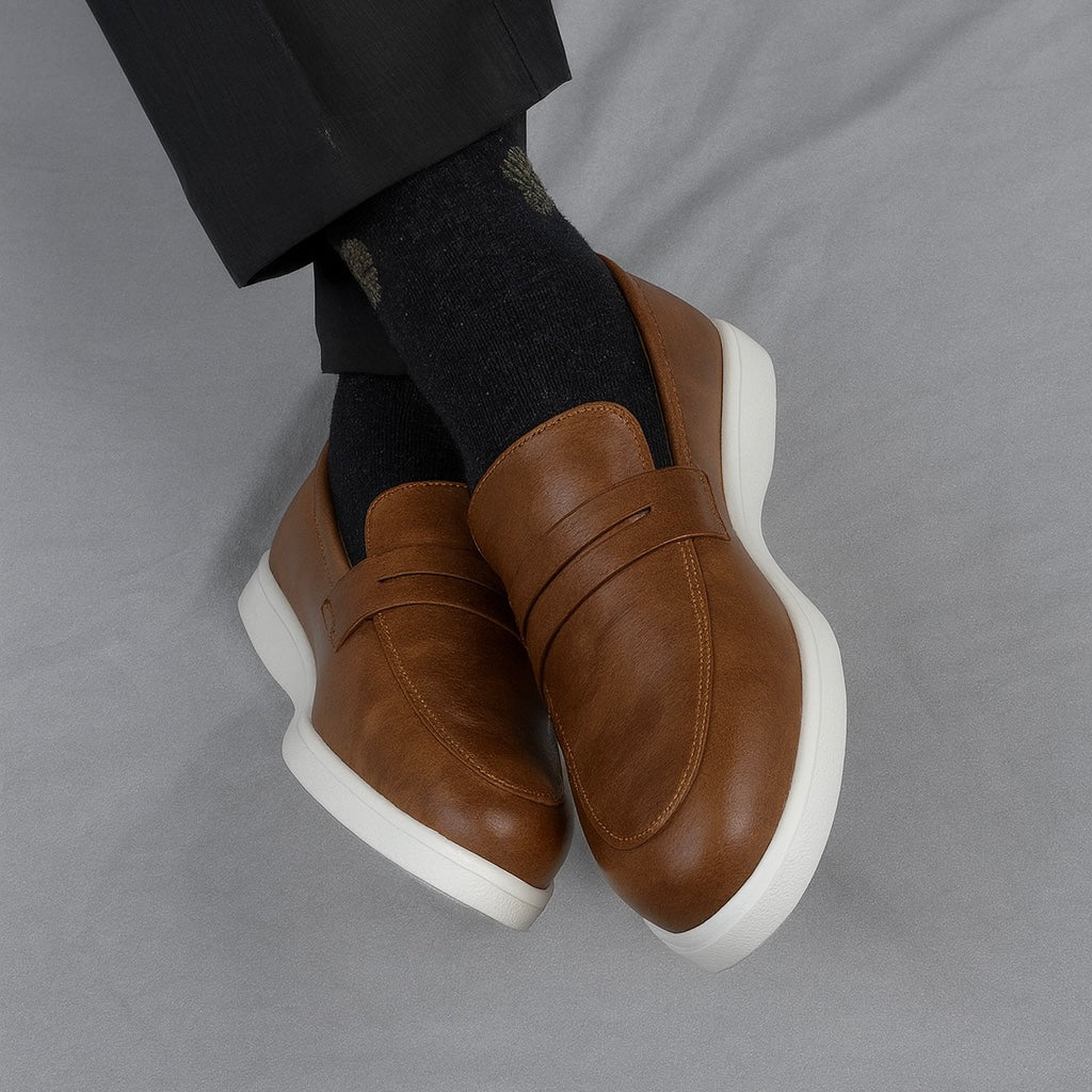 BROWN MEDICATED LOAFER