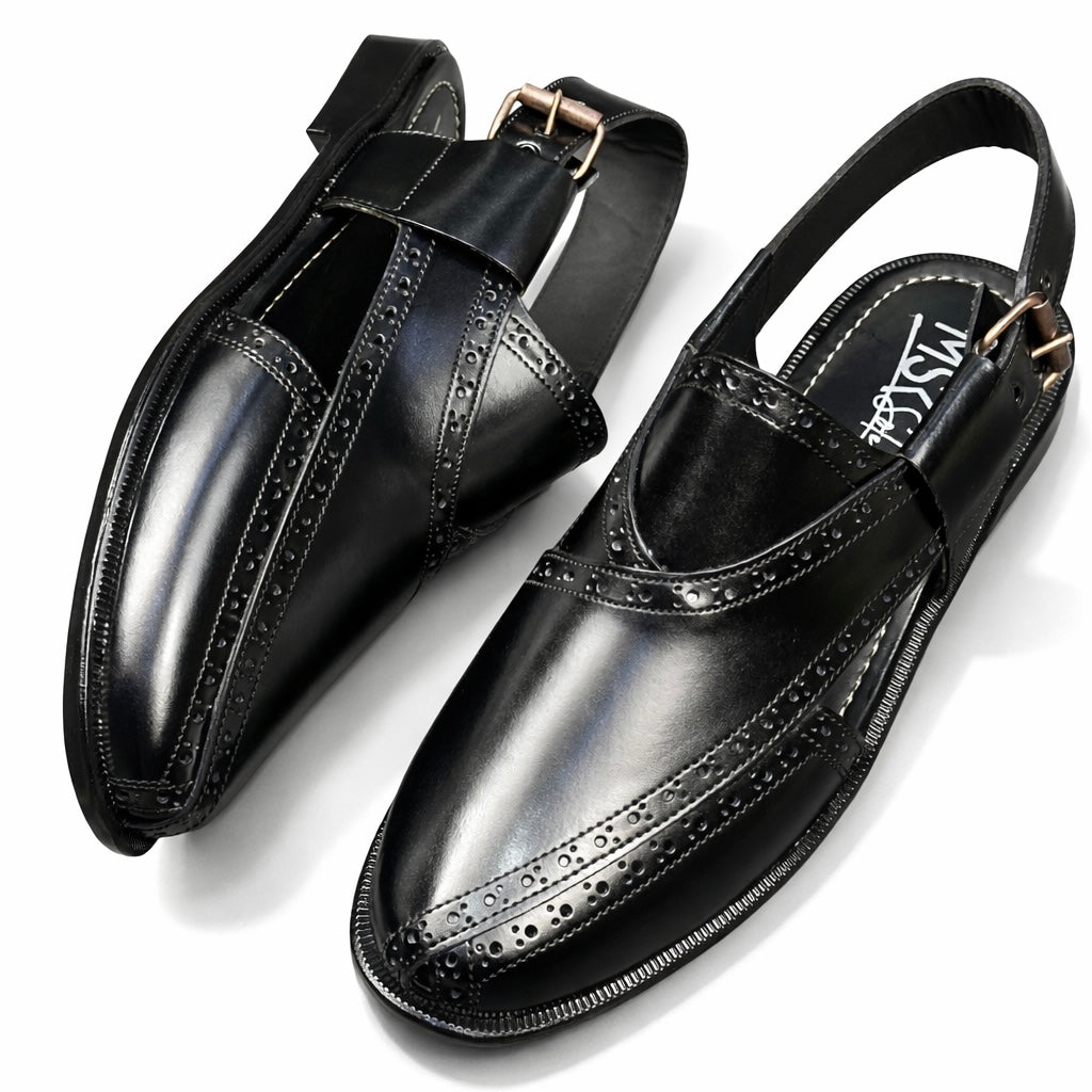 BLACK BROGUE PESH - 8063