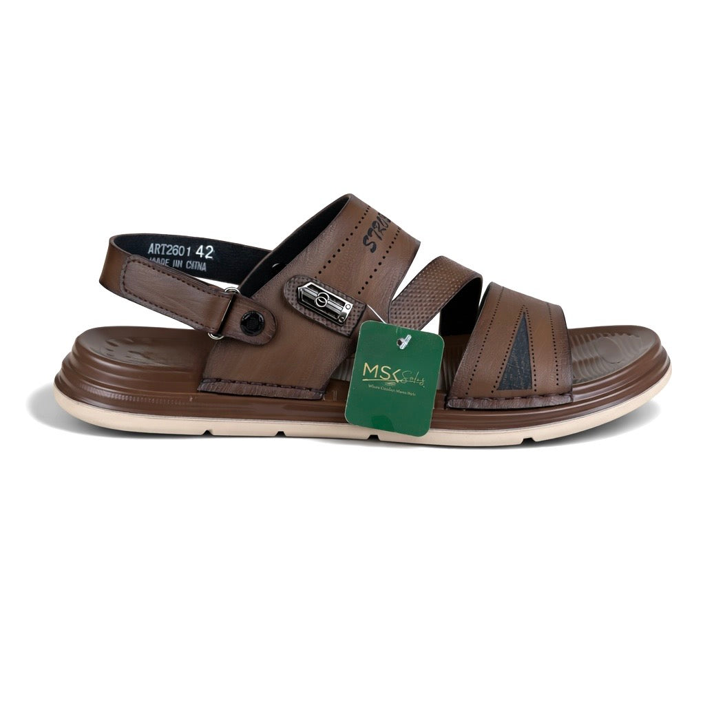 BROWN MEDICATED SLIPPER