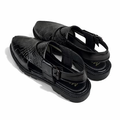 HIGH SOLE PESH - CROC GREY - 5025