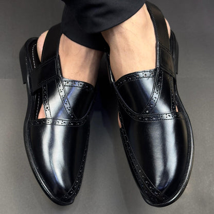 BLACK BROGUE PESH - 8063